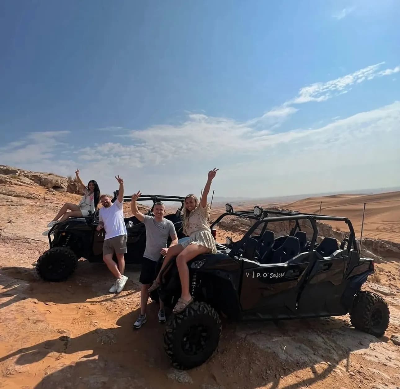 Family desert safari with King of Desert in Dubai — King of Desert