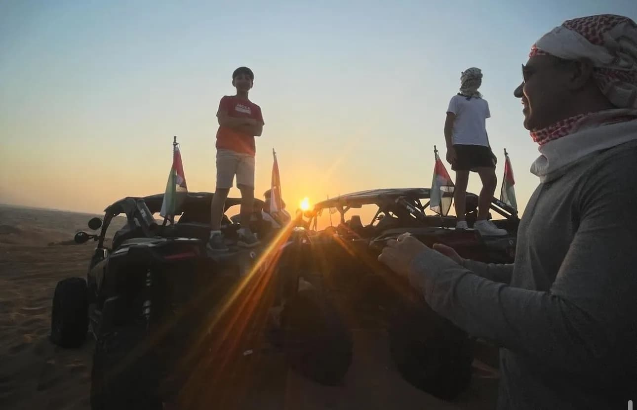 Off-road buggy thrills on the Dubai desert dunes — King of Desert