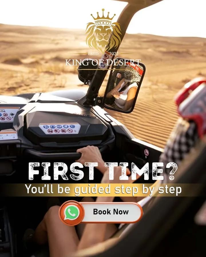 Desert camp and dune bashing experience in Dubai — King of Desert