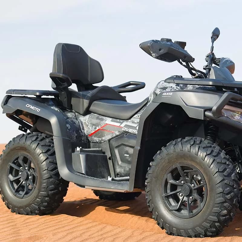 CF Moto 625 automatic quad bike in the Dubai desert — photo 3