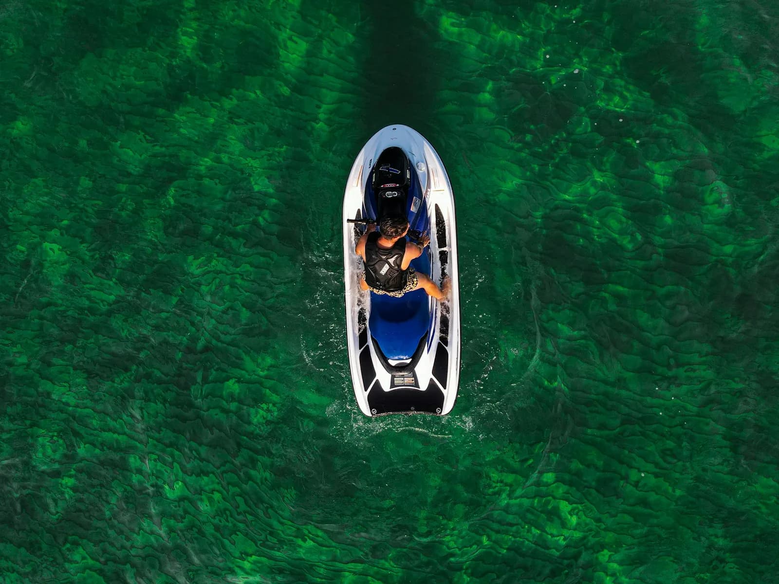 Yamaha GP1900 performance jet ski racing on the Dubai sea