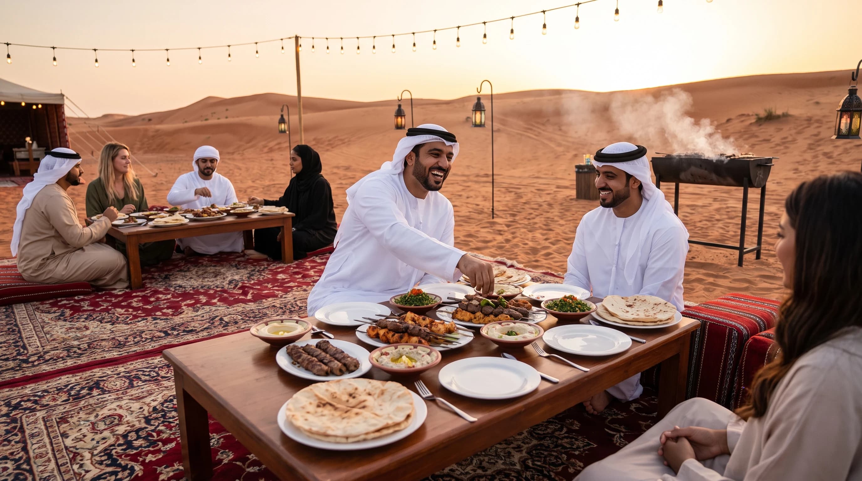 Desert BBQ Dinner — desert bbq dinner hero