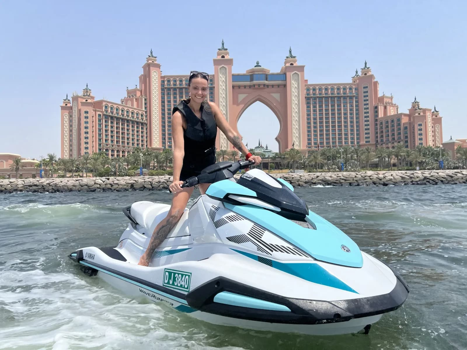 Jet ski Atlantis Hotel Dubai — Palm Jumeirah